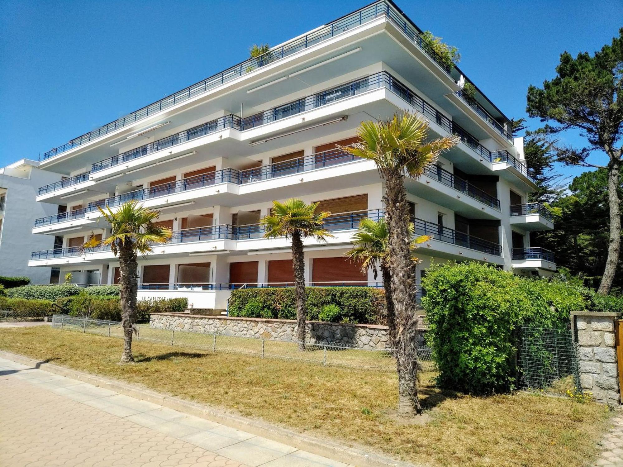 Le Capitole - Studio Plage Benoit Dans Residence Face Mer La Baule-Escoublac Zewnętrze zdjęcie