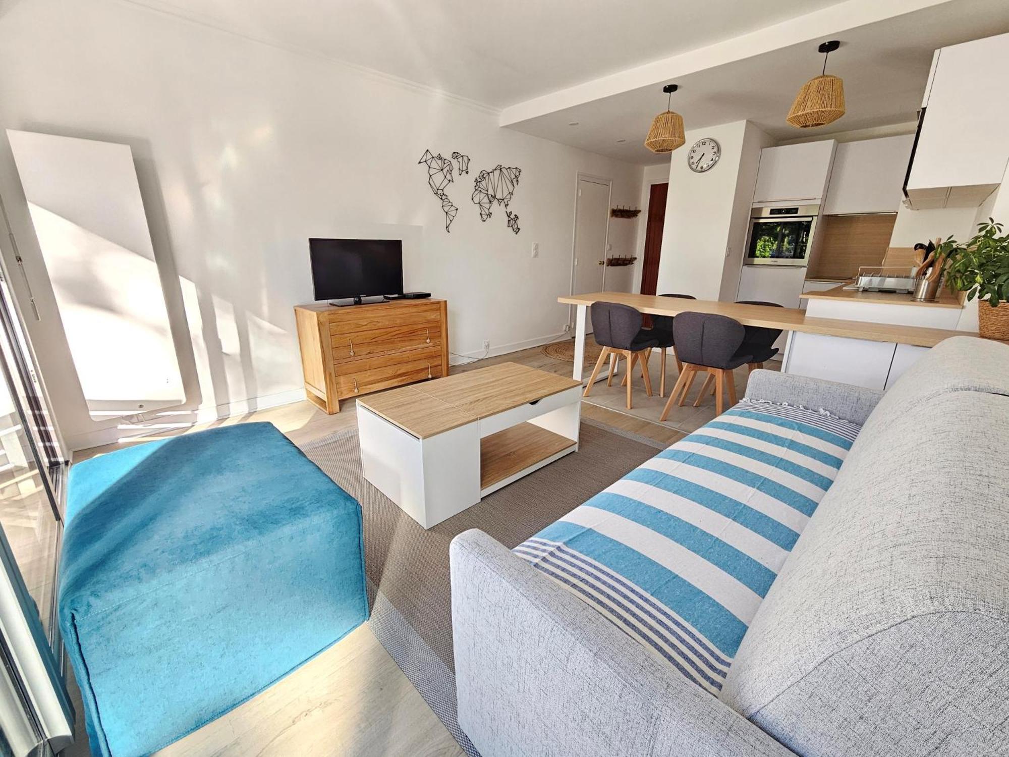 Le Capitole - Studio Plage Benoit Dans Residence Face Mer La Baule-Escoublac Zewnętrze zdjęcie